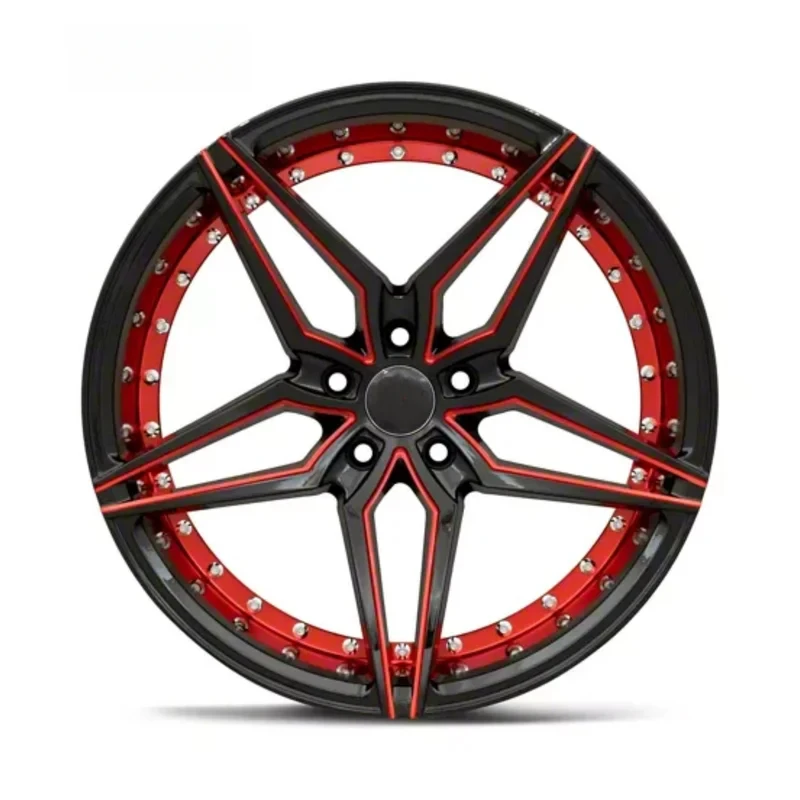 

Forged Wheel Custom T6061Alloy 5x120 18-22 Inch New Forged Concave Design 112mm Wheel Bolt Black Passenger Car Wheel