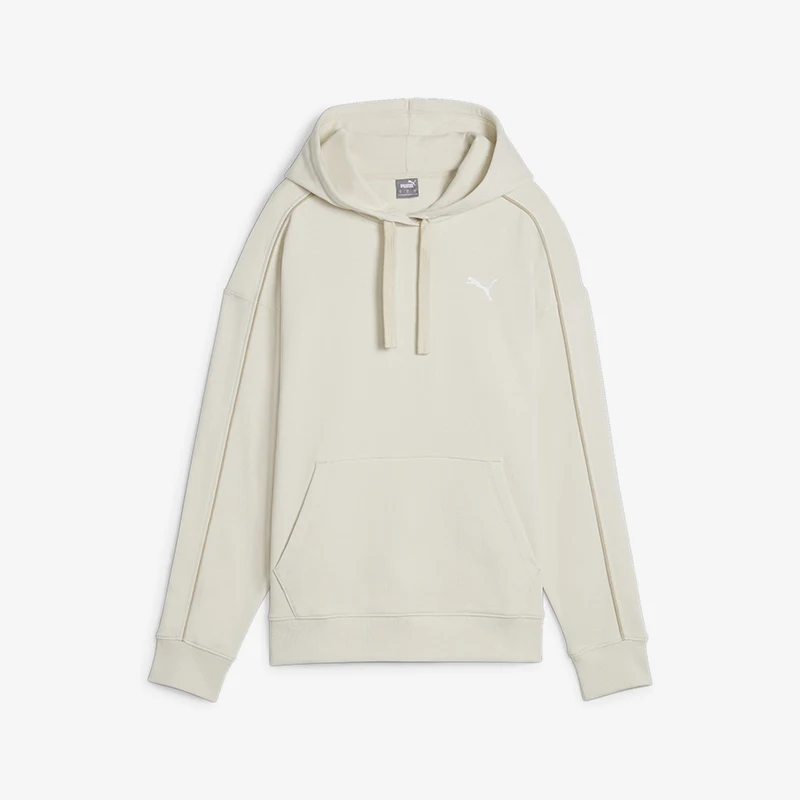 PUMA Натуральная весенняя мужская повседневная спортивная вязаная толстовка с капюшоном на шнурке 682158-87