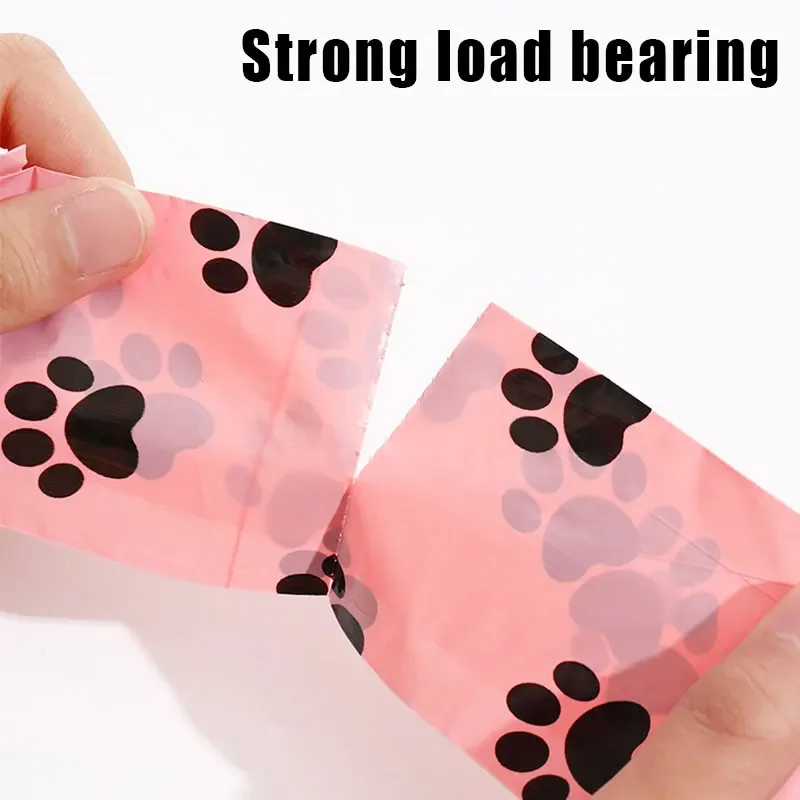 Dog Poop Bag dispenser for Waste Refuse Cleanup for Outdoor Puppy Walking and Travel Leak Proof and Tear Resistant dog Supplies