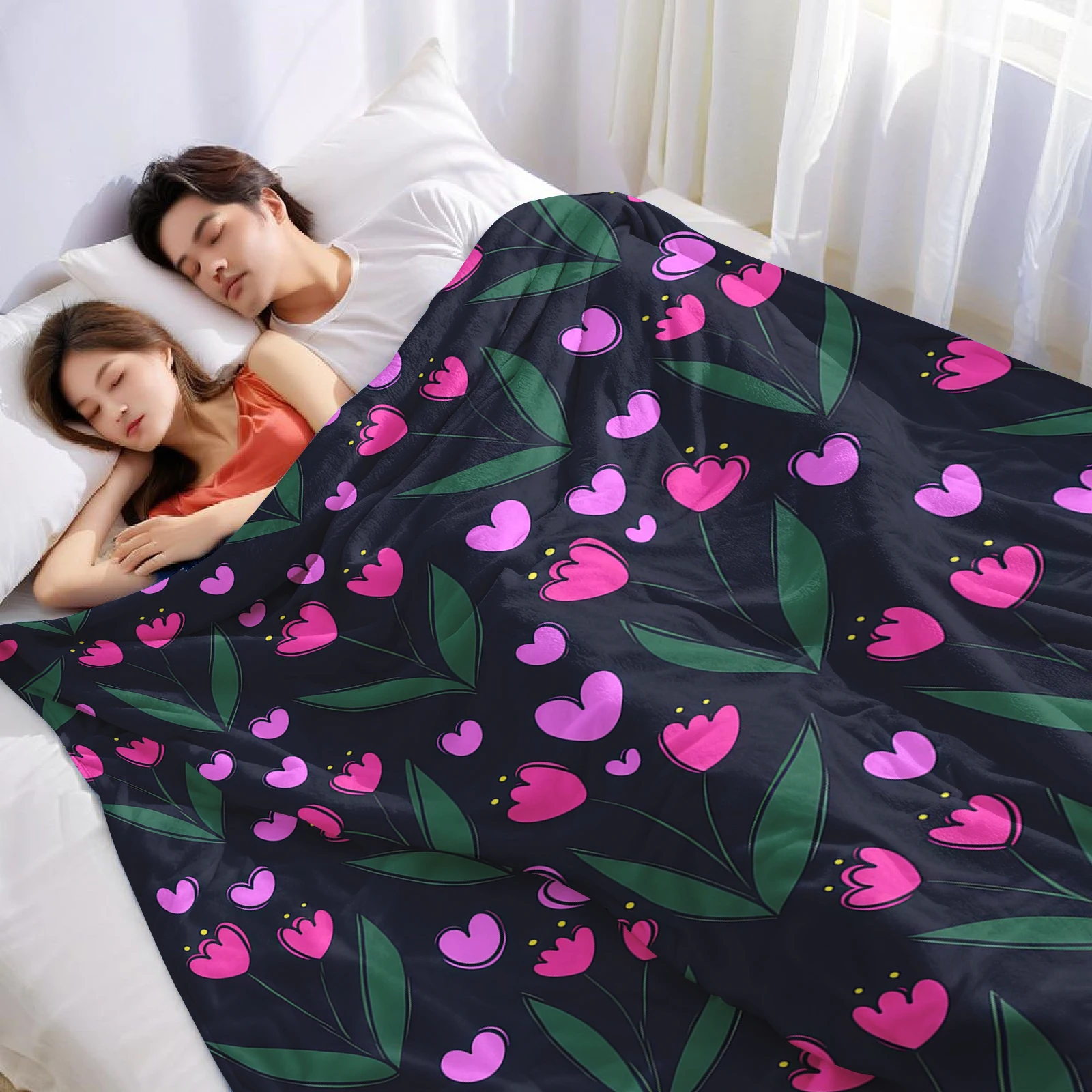 Cobertor de Flanela com Estamp - Christmas Throw Blanket avaliação e preço