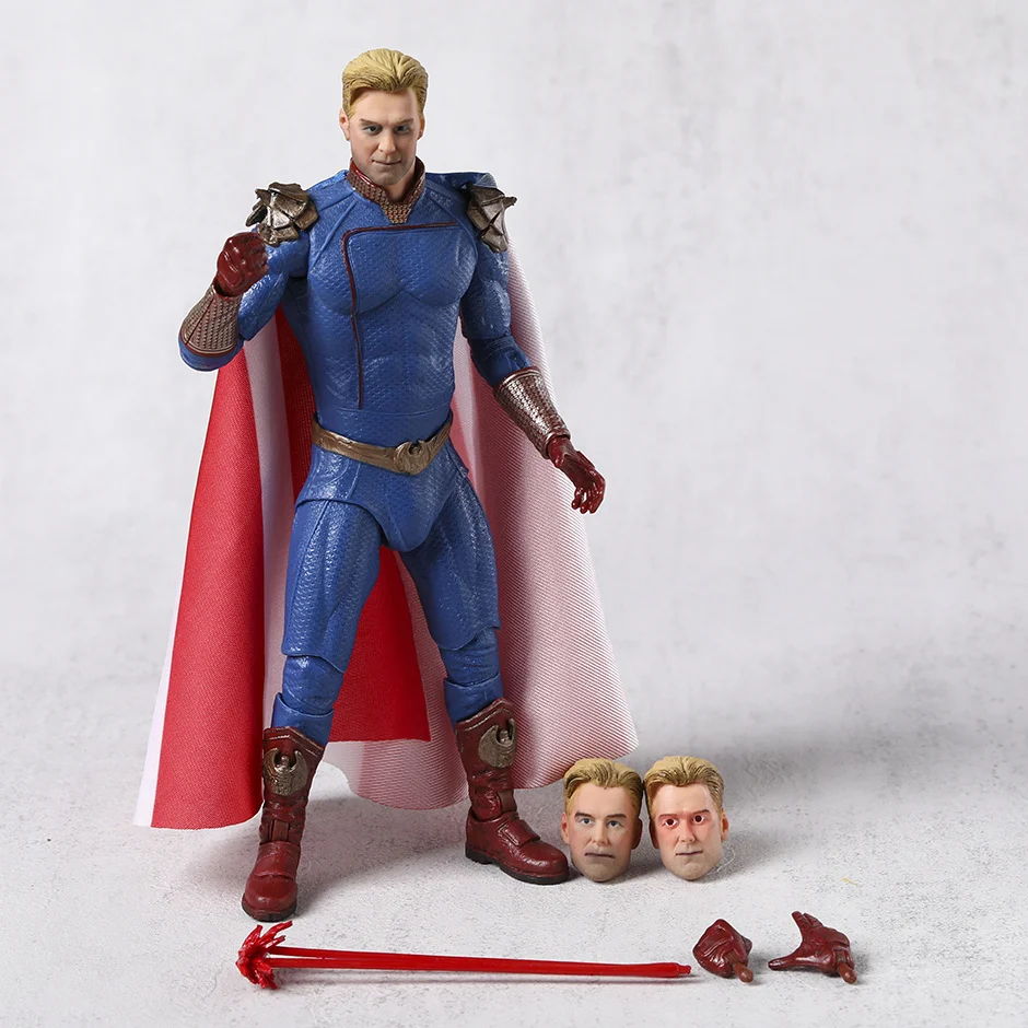 18CM Neca Figure The Boys Figure Starlight & Homelander 7 "Ultimate Action Figure Modello da collezione Giocattoli Regali di Natale