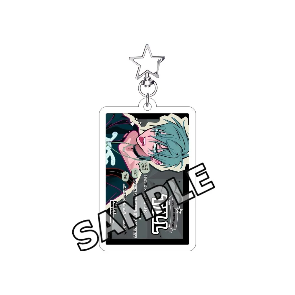 Anime ALIEN STAGE Keychains Pendant Car KeyChain Acrylic Stand MIZI SUA TILL IVAN HYUNA LUKA Fans Gifts cosplay Accessories