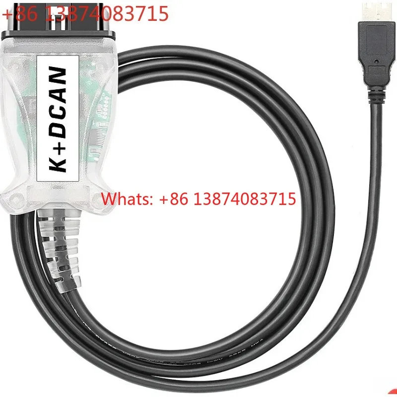 INPA K+DCAN for  FT232 9241 white shell green PCB push switch