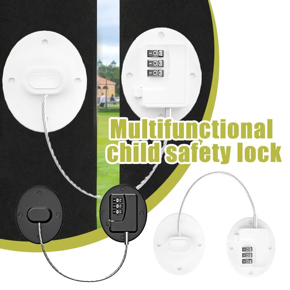 Armadietti di sicurezza per bambini Limitatore per finestra di casa Protezione di sicurezza per bambini Password Serrature Serratura per porta Prodotti Armadietti Cassetto per bambini L8N8