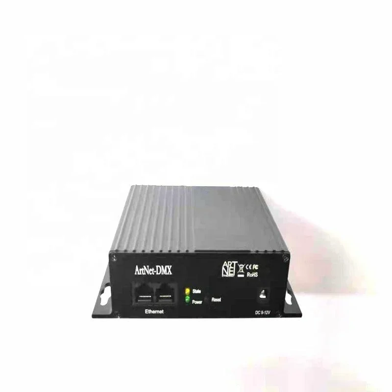 Kontroler LED DMX Over Ethernet Artnet Węzeł ściemniacza LED