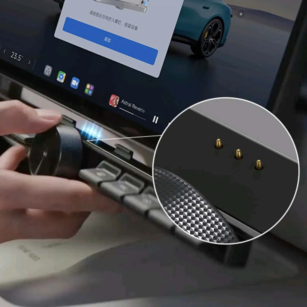 Cars Accessories Car Extended Magnetic Physical Button For Xiaomi Su7 YU7 2024-2026 Black Car Upgrade Modify A Car