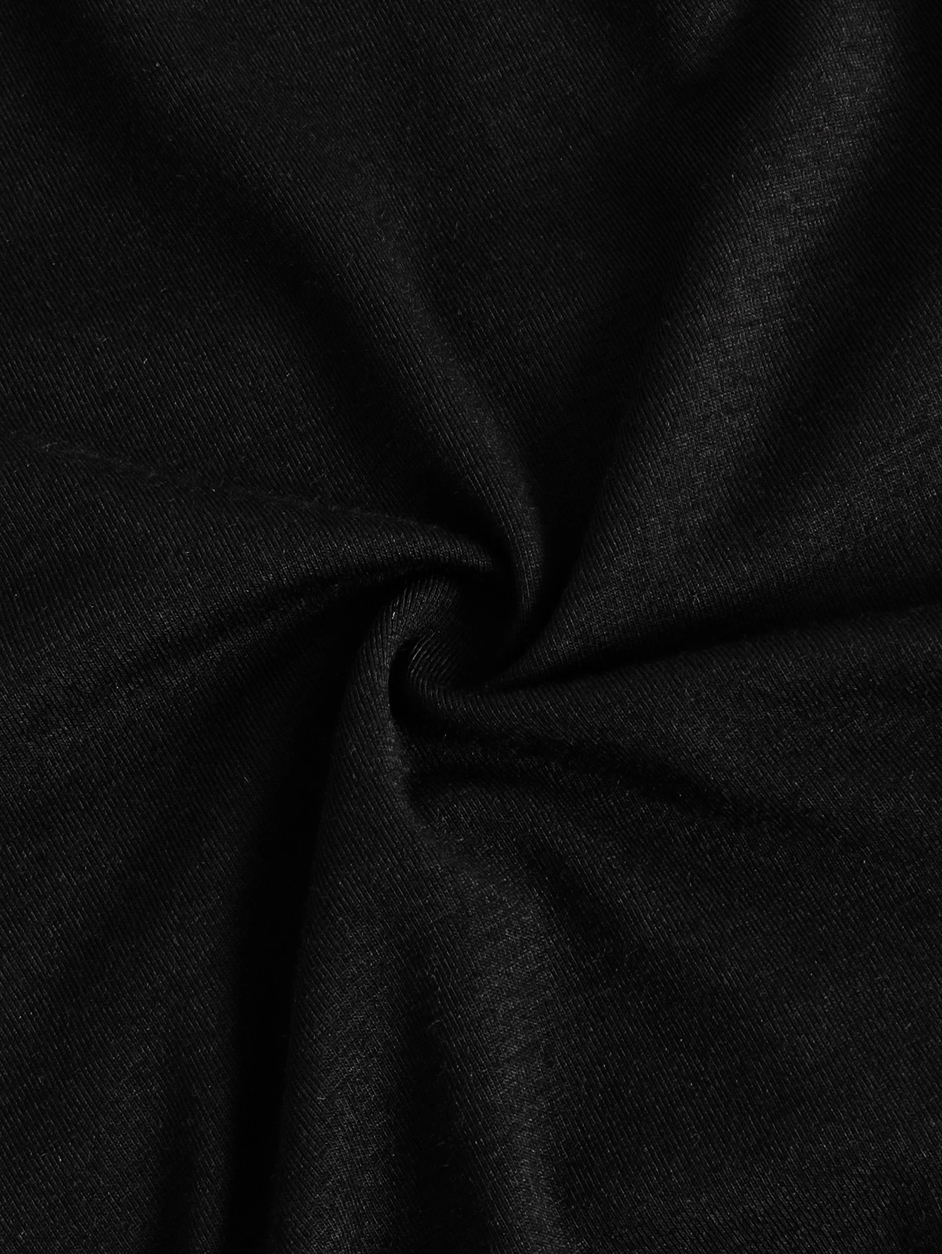 체리 만화 패턴 프린트가 있는 여름 소녀 검은색 반팔 셔츠, 일상 외출에 적합