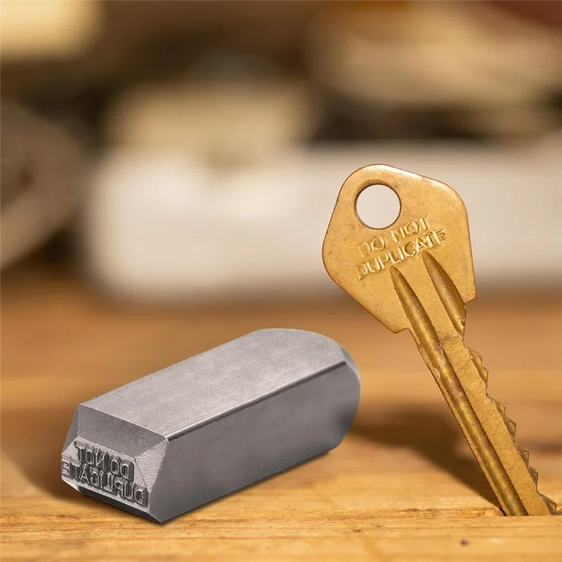 Metal Stamps For Key For Key Punch 1/16 Inch Steel Punch Tool For Leather Craft Do Not Duplicate