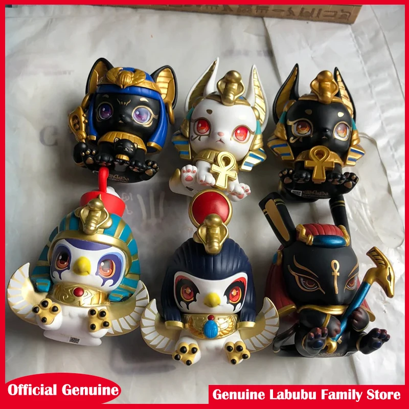 

Genuine Aaru Garden Series V1 V2 Blind Box Mistery Egyptian Figure Caja Ciega Mystery Box Collectible Toy Model Decor Gifts