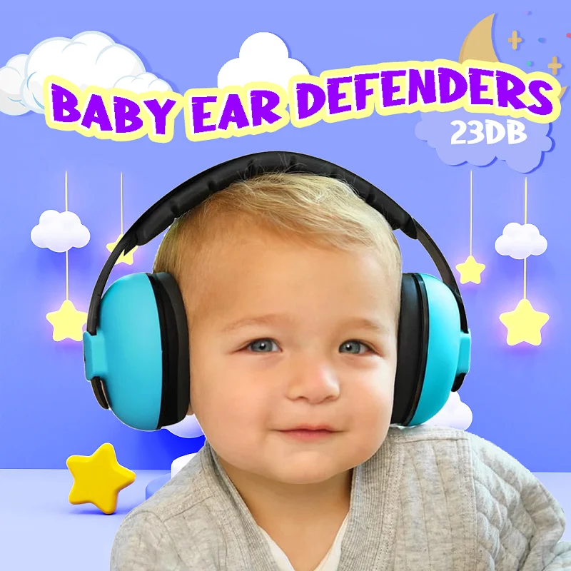 Baby Anti Noise  Headphones Children Sleep Ear Stretcher Baby Ears Protection Children Earmuffs Sleeping Earplugs Child Earmuff