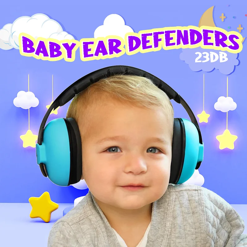 Baby Anti Noise  Headphones Children Sleep Ear Stretcher Baby Ears Protection Children Earmuffs Sleeping Earplugs Child Earmuff 