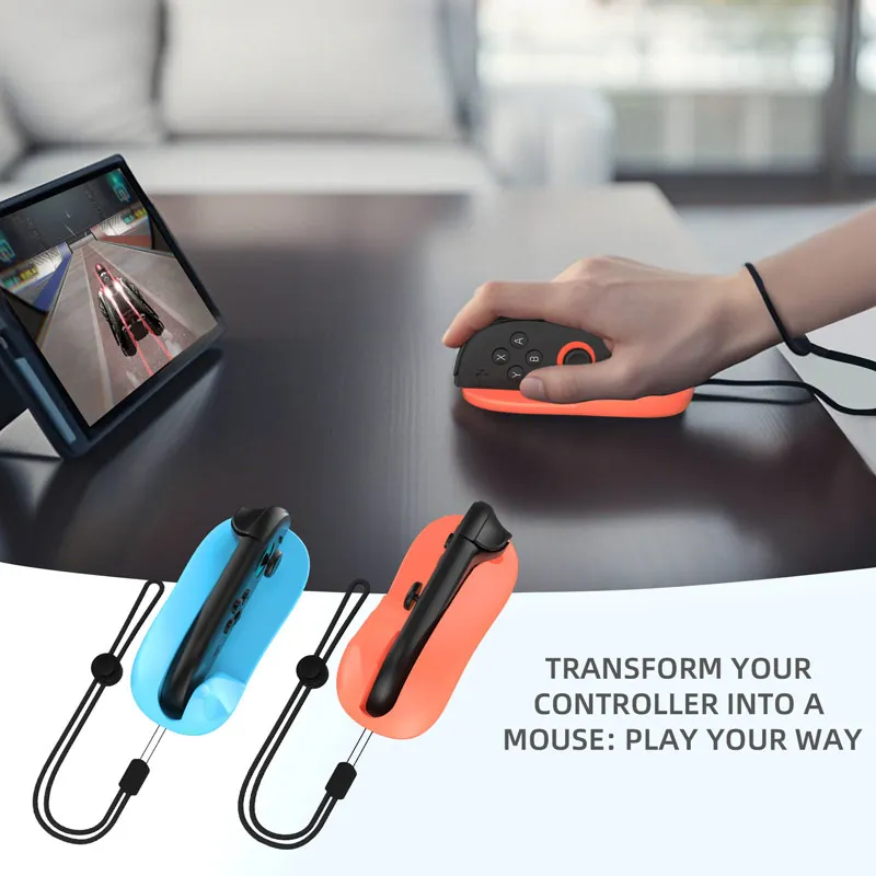 

2025For Nintendo Switch 2 Accessories Joy Con Left and Right Small Handle Magnetic Mouse Mini Portable Desktop Mouse Mode Holder