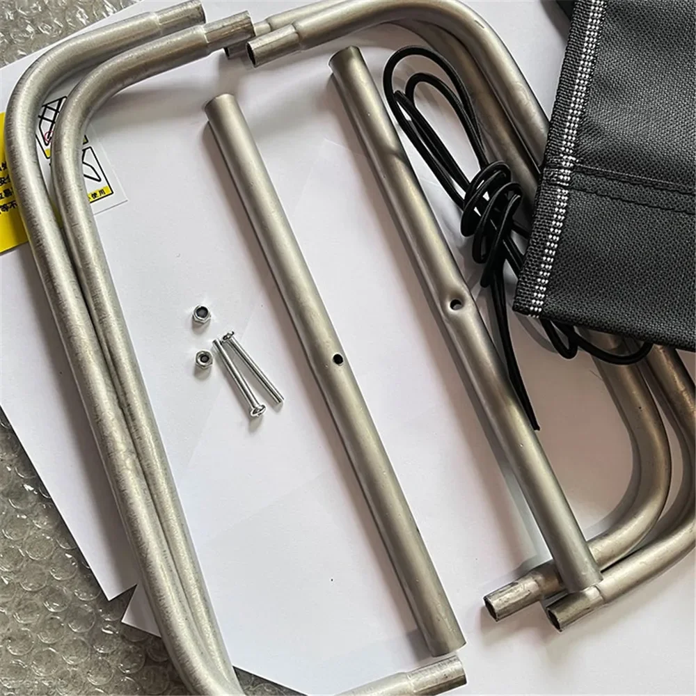 Titanium Alloy Folding Stool Fishing Chair Portable Outdoor Stool Camping Is Convenient To Store Barbecue Titanium Alloy Stool