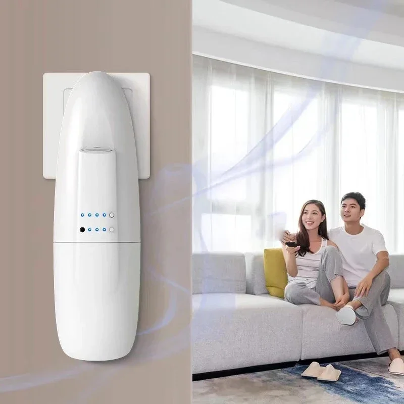 Smart Aroma Essentiële Olie Diffuser Bluetooth App Controle Plug-In Muur Geur Aromatherapie Machine Air Frisser Voor Home Office