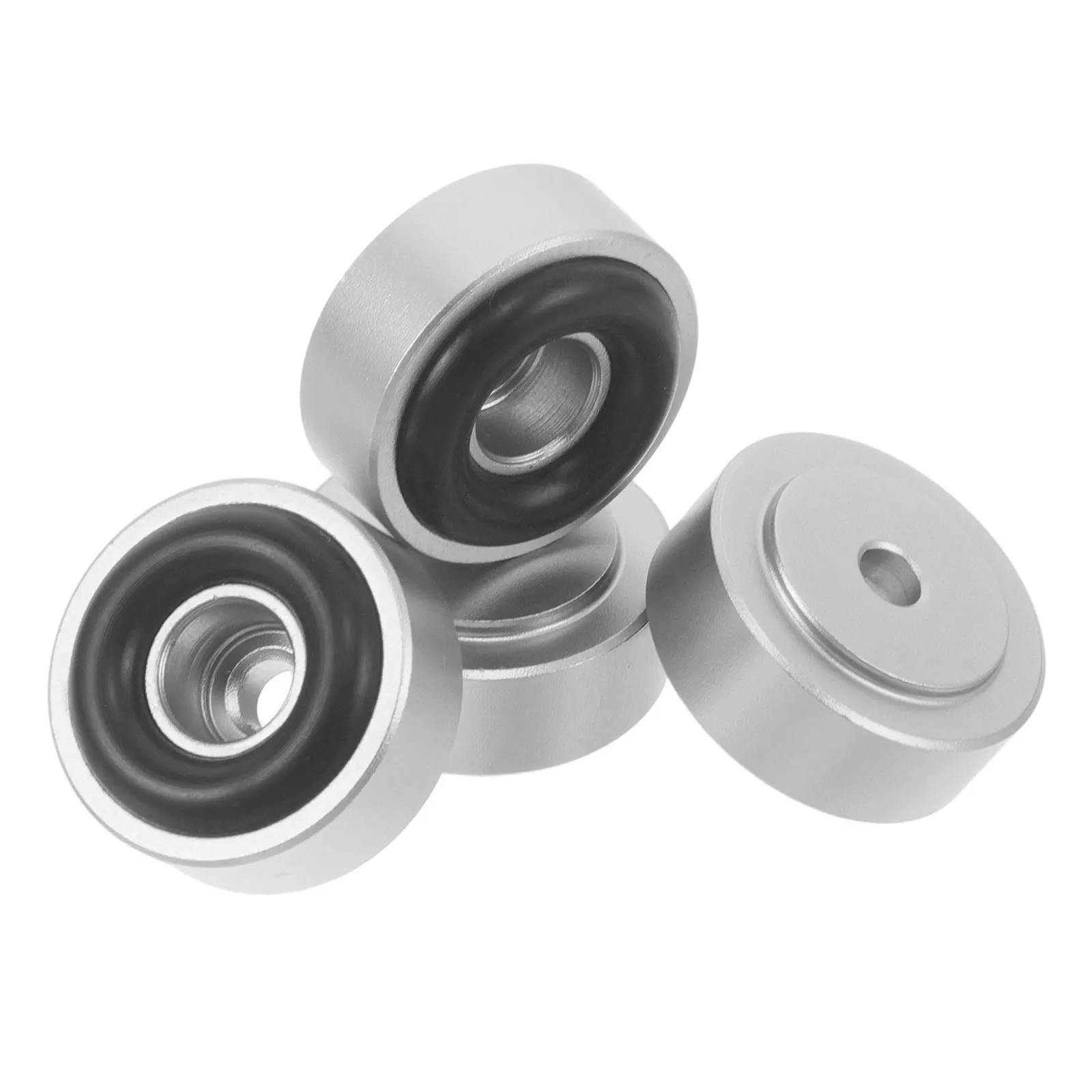 

Ножки для разделочных досок (4 шт.) с резиновыми накладками, 1 дюйм, нескользящие, с винтами, для деревянных разделочных досок, электроники, колонок, усилителей