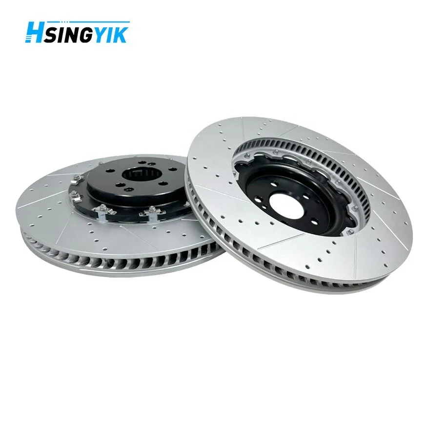 A2144210000 390x36mm 2-Piece Floating Brake Rotor Disc Aluminum Hat For Mercedes W206 AMG C43 / AMG C63 SE 2024-2026