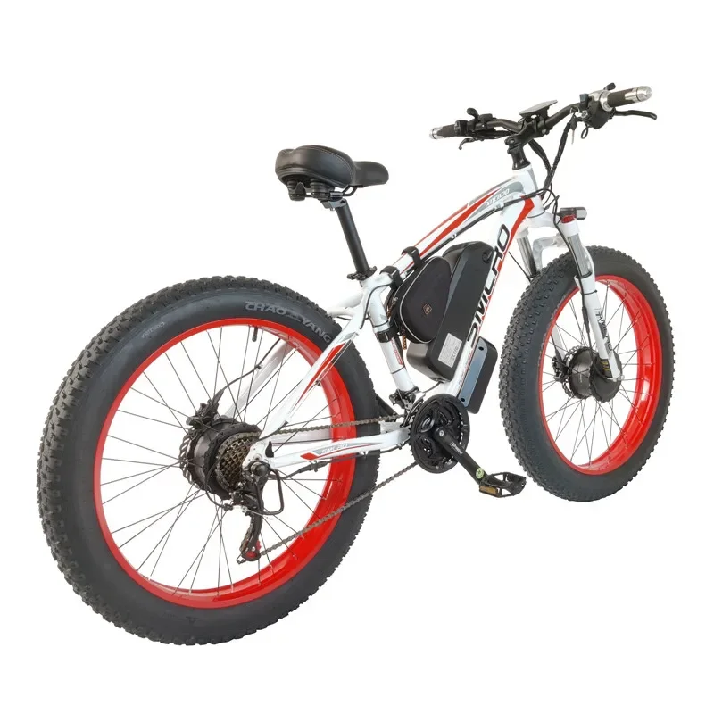 Electric Bike 2000W High Speed Motor 48V22.4Ah Removable Battery EBike Mountain Snow Off-Road Adult City Road Electric Bicycle