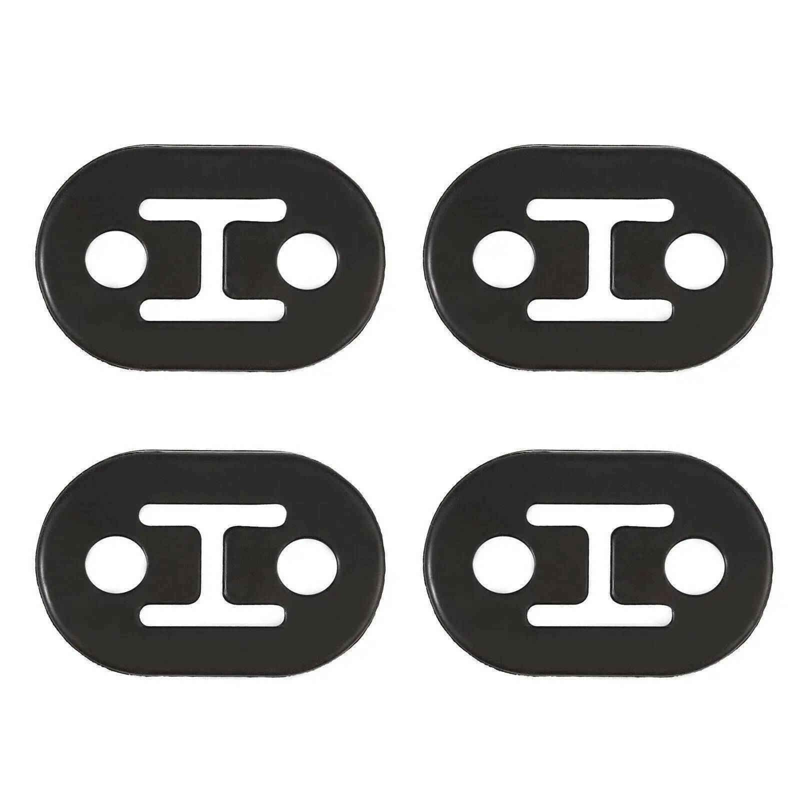 8X Exhaust Mount Repair Hanger Bracket Heavy Duty Rubber Replacement Universal Exhaust Pipe Support Bracket
