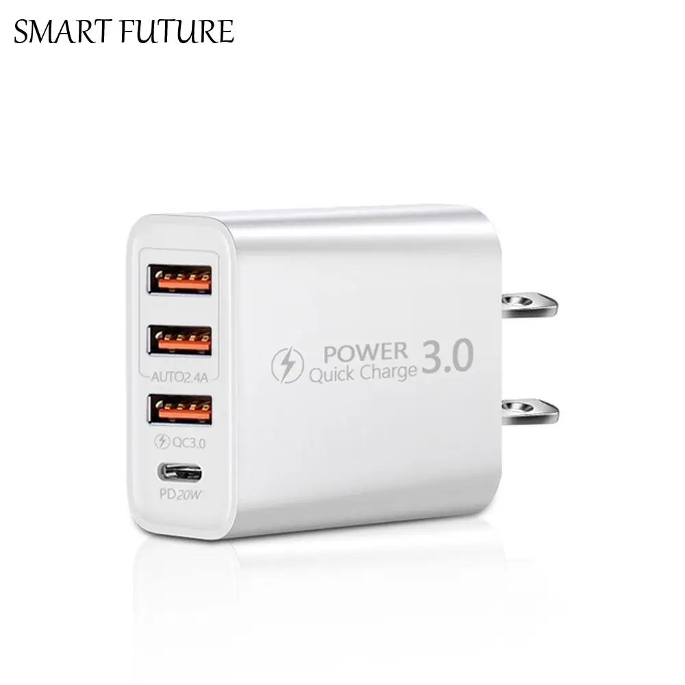 

Head US/EU Plug Fast Charging Charger Head Charger Head Phone Charger Adapter Fast Phone Charger USB Charger