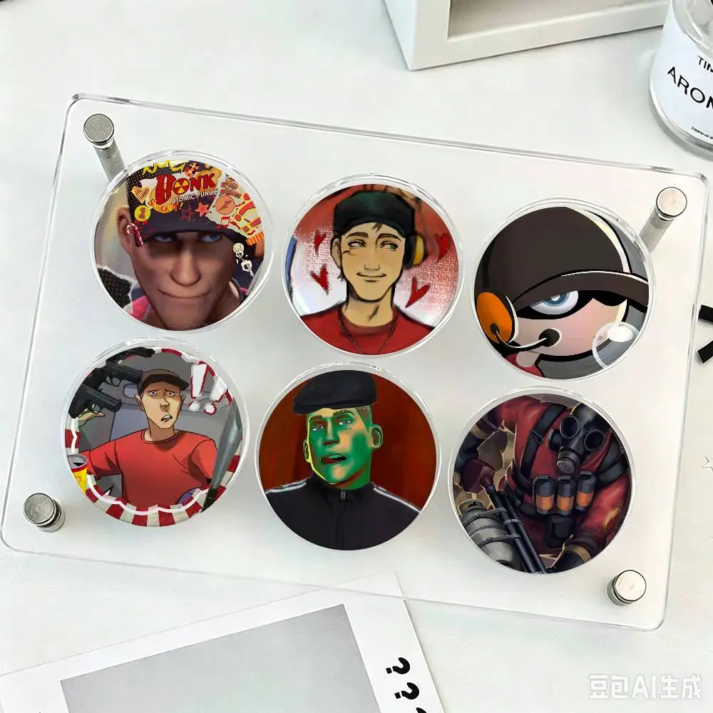 Classic Game Team Fortress 2 Scout Tf2   Animals Funny Brooches Badge Backpack Clothes Gift Accessory