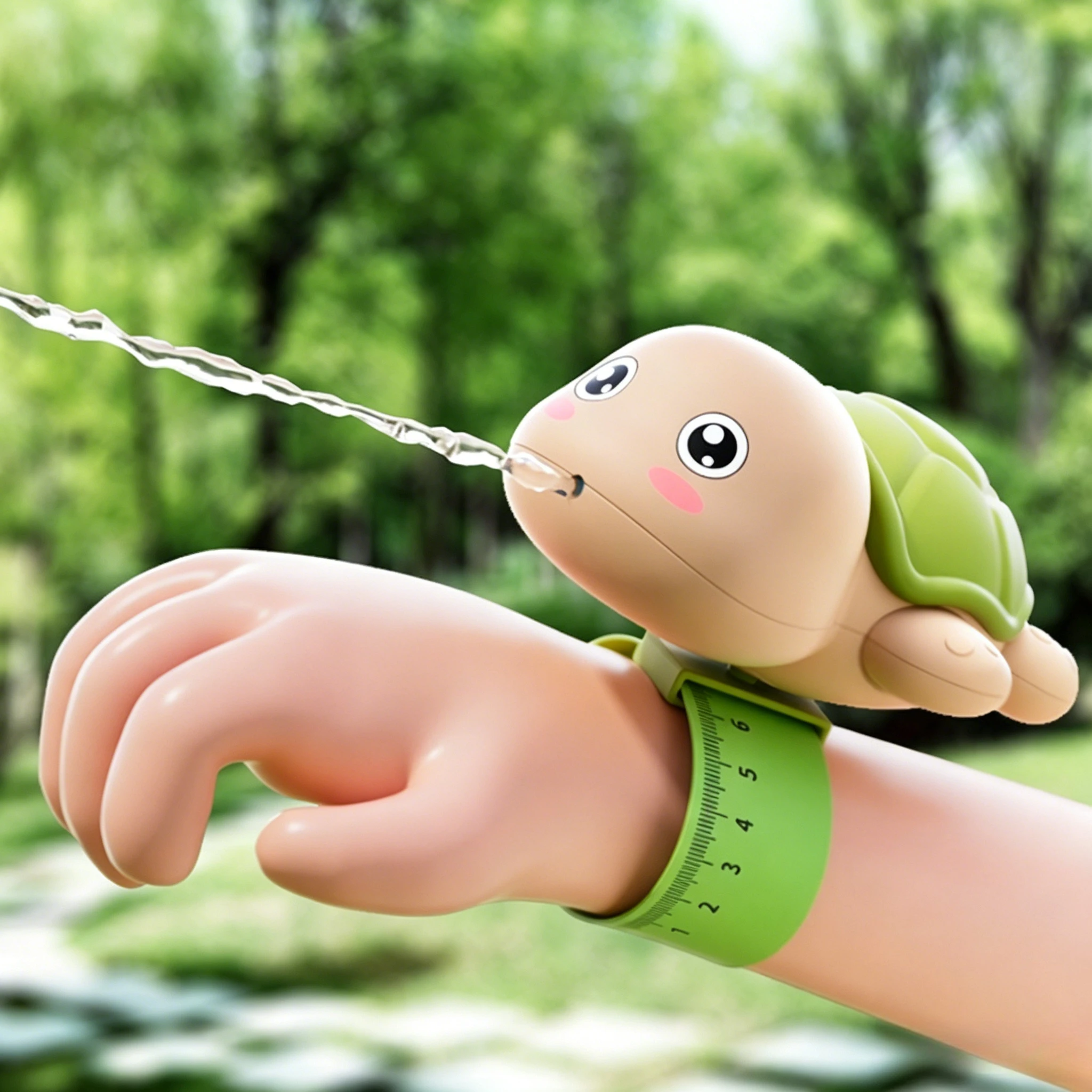 

Cartoon Turtle Wrist Water Gun Press Shooting Summer Water Toy Long Range Beach Pool Water Fighting Game Gift for Kids