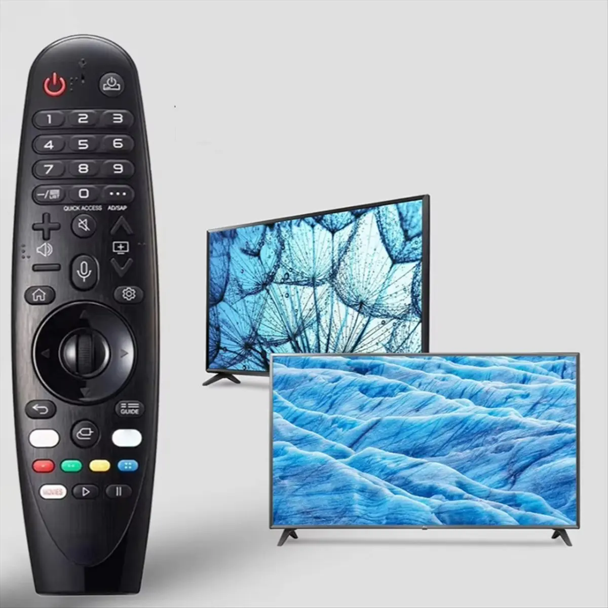 2Pcs Replacement Smart TV Remote Control AKB75855501 MR20GA Mouse with Voice for 4K 8K UHD OLED NanoCell