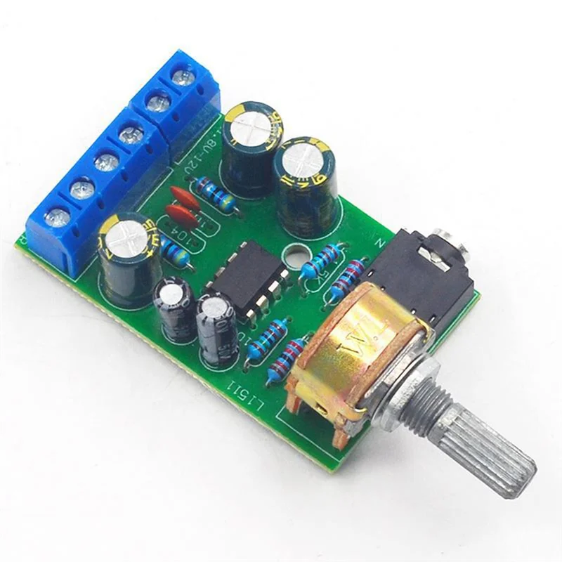 A73E-TDA2822M DC 1.8-12V Stereo Audio Amplifier Board 2.0 Portable Radio DC Amplifier Module