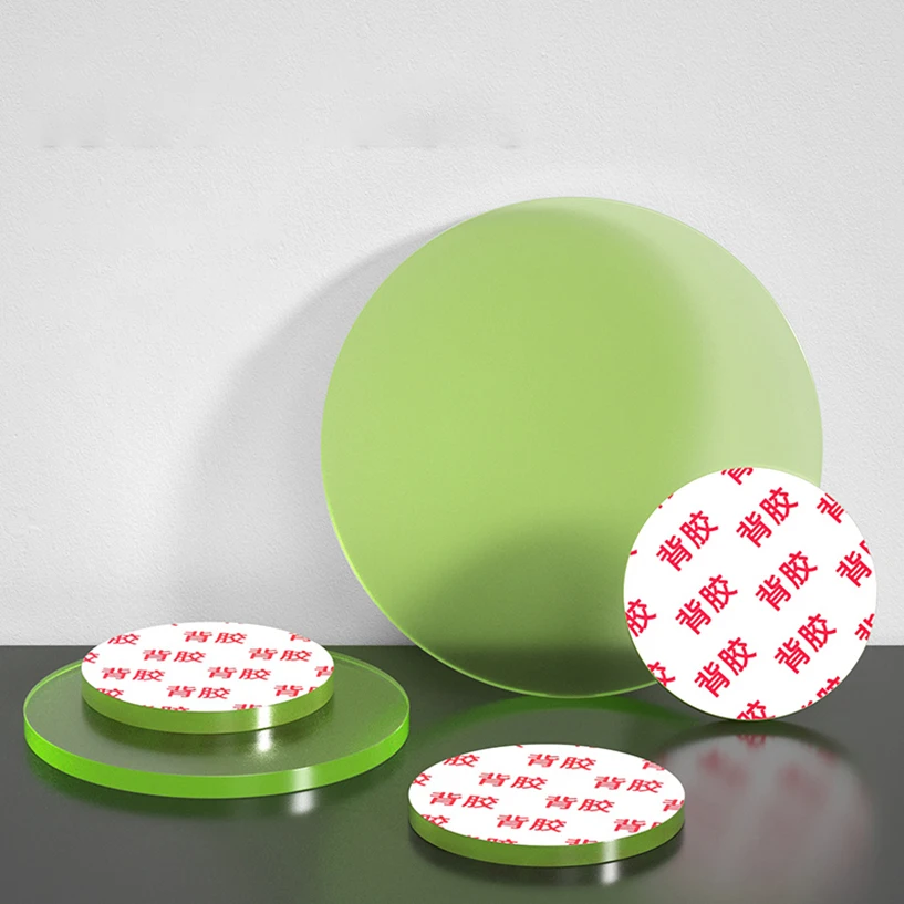 Self Adhesive Polyurethane Circular Gasket, Shock-Absorbing Cushion, With Backing Adhesive PU Elastic Rubber Pad