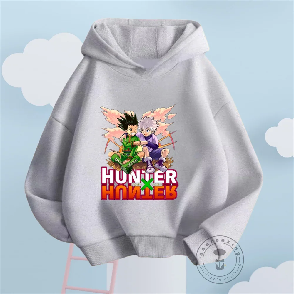 Hunter X Hunter Mangas Sweatshirt Girls Boys Anime Hisoka Hentai Graphic Hoodie Hip Hop New Long Sleeve Sportswear Fall 2024