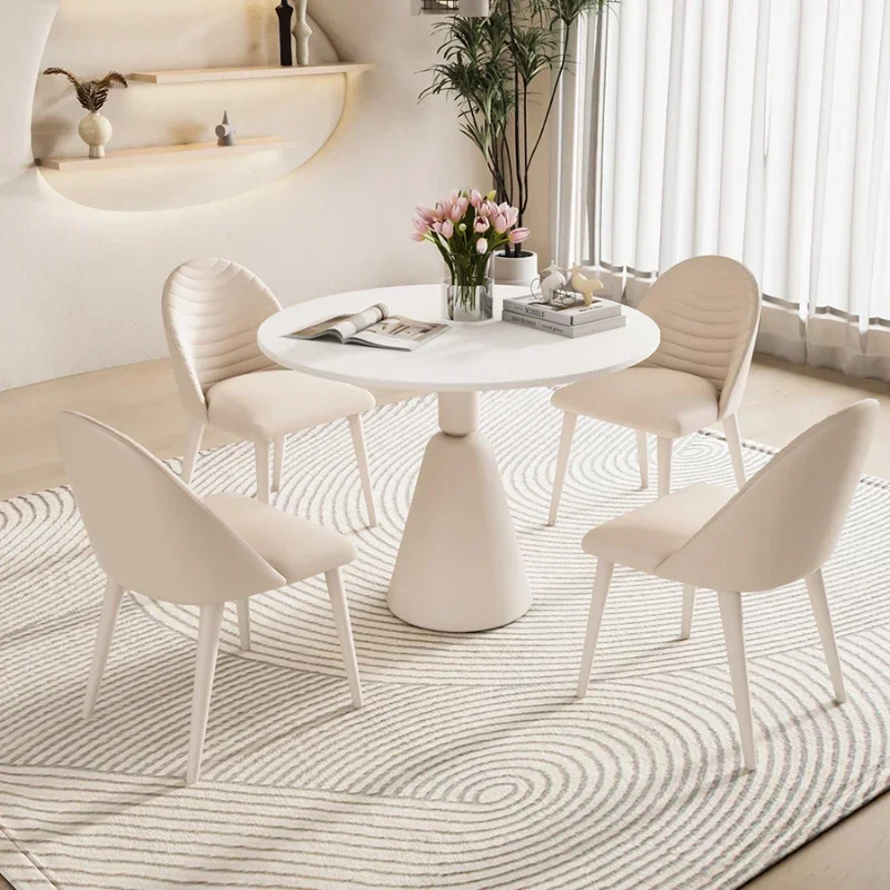 Ceramic Dining Table Elegant Tables Oval Marble Round Luxury Restaurant Designer Rectangular Service Free Shipping Muebles Room