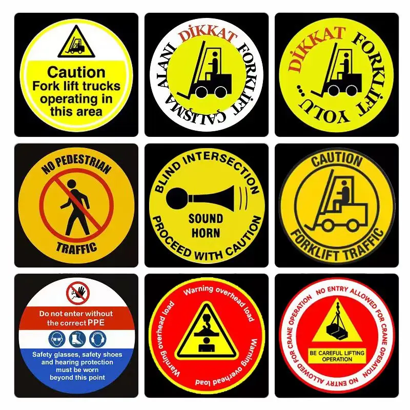 LED 150W 240W 320W Customized Projection Safety Warning Signs Lighting Indoor Outdoor  Projector Light