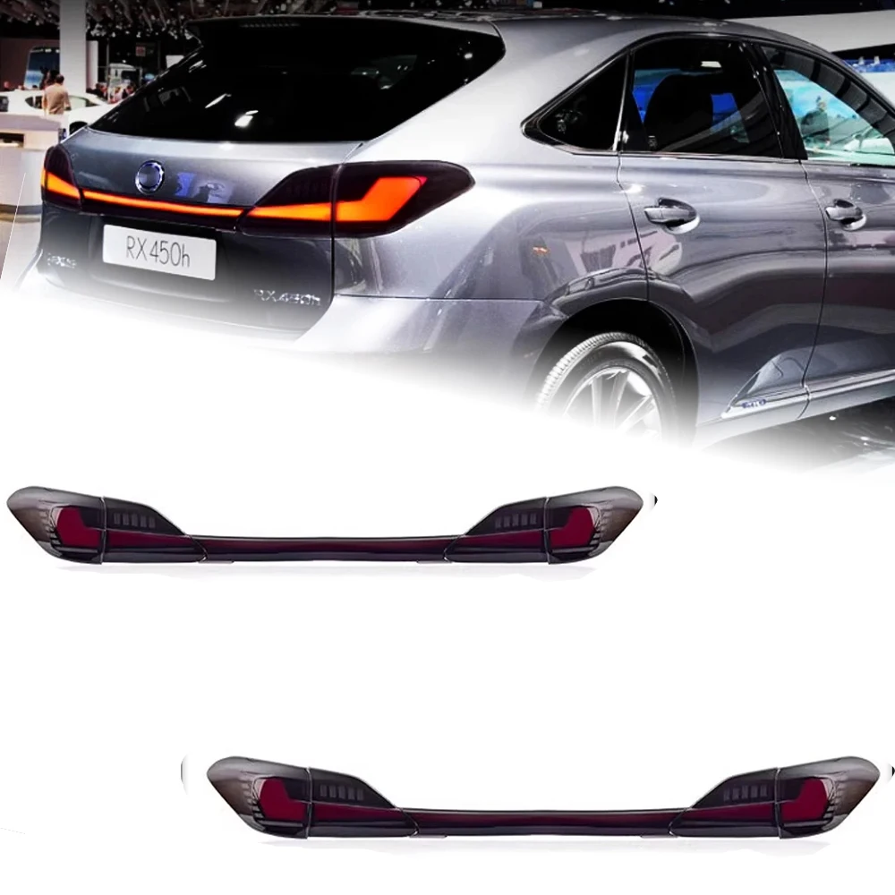 AKD Car Styling for Lexus RX300 RX LED Tail Light 2009-2015 RX270 RX350 Rear Fog Brake Turn Signal  auto Accessories