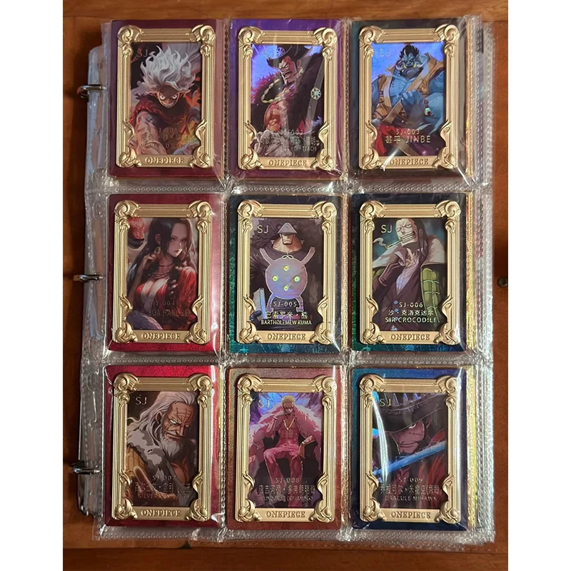 NEW ONE PIECE SJ HWR FNR card Nami Monkey D Luffy Roronoa Zoro Perona Black Maria Kolekcja zabawek chłopiec Urodziny Prezenty świąteczne