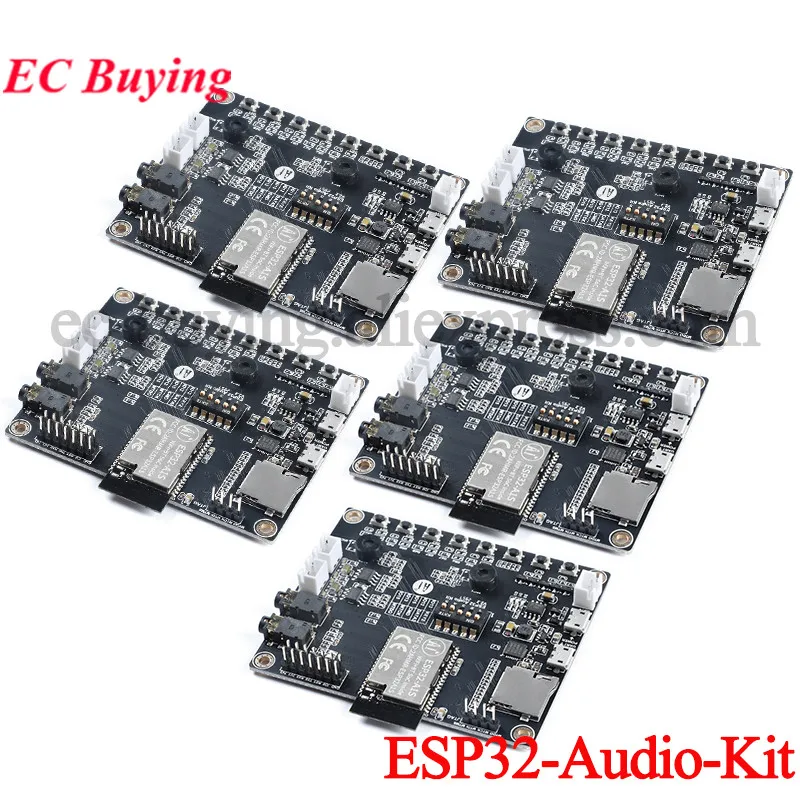 

5 шт./1 шт. ESP32 Aduio макетная плата ESP32-Audio-Kit двухъядерный ESP32-A1S последовательный беспроводной модуль Wi-Fi 8 м ESP32-Aduio-Kit