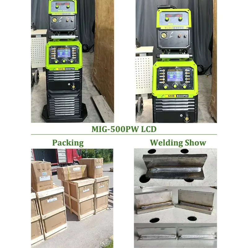 350A MIG Welding Machine Pulse CO2 Gas Shielded Arc Welder Water Cooling 380V MIG MMA Welders Inverter Dual Pulse