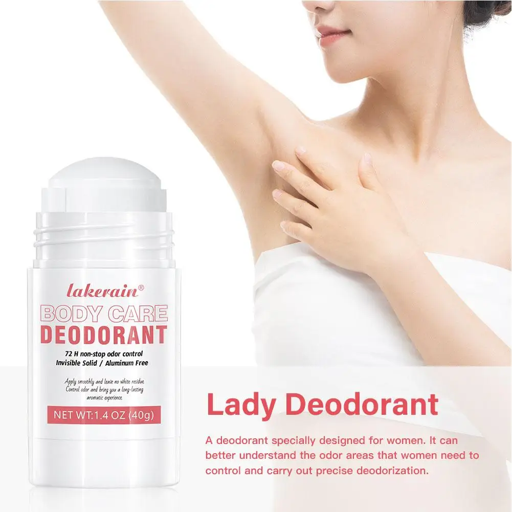 Fruity Deodorant Balm Natural Long-lasting Fresh Fragrance Odor Removal Portable Body Care for Men Women W7M8