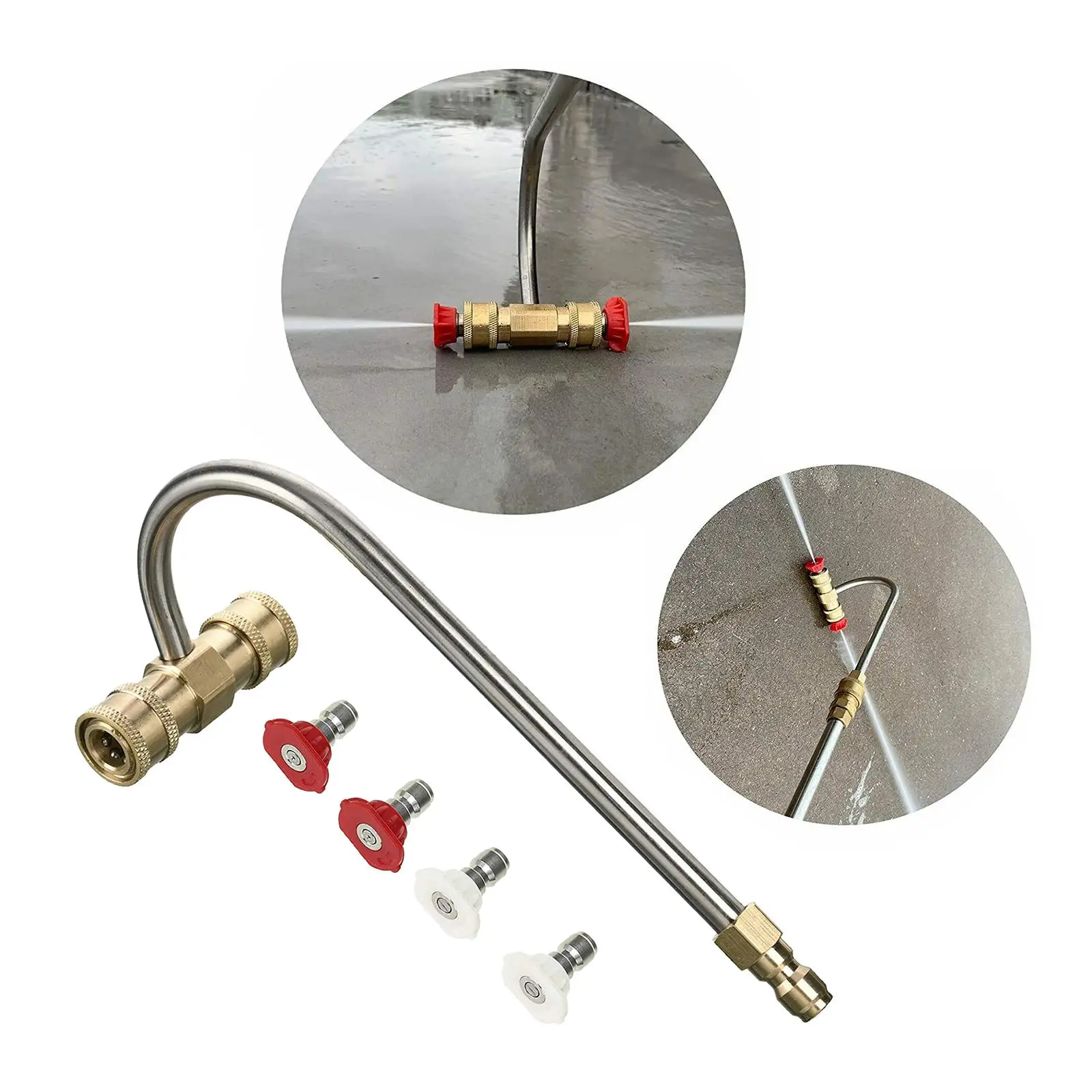 Washer Extension Gutter Cleaner Attachment Gutter Cleaning Blower Attachment Kit Debris Dry Leaves Cleaner Parts