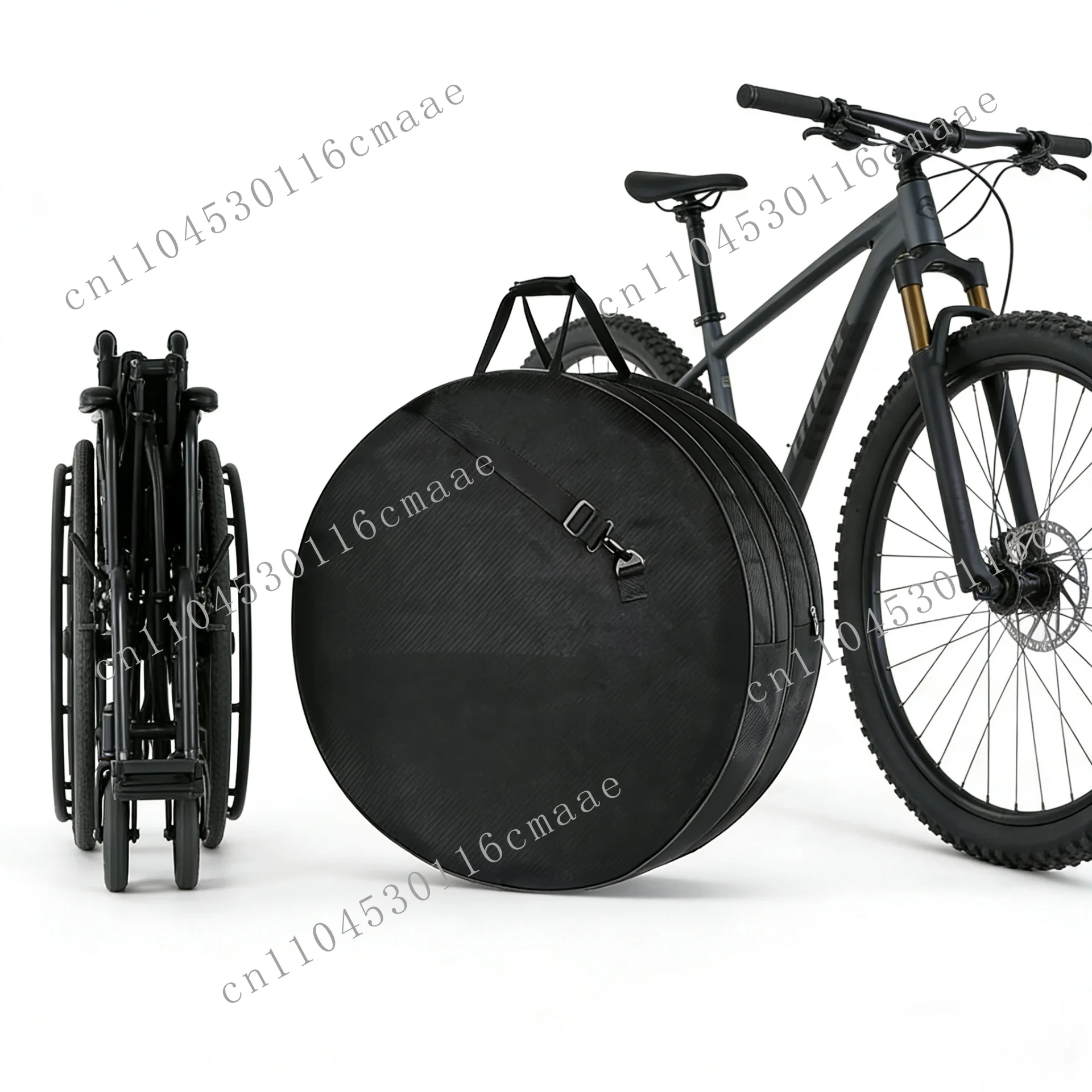 Wheelchair Wheel Set Wheel Hub Protection Mountain Bike Highway Bicycle Rehabilitation Treatment Supplies Storage Solutions