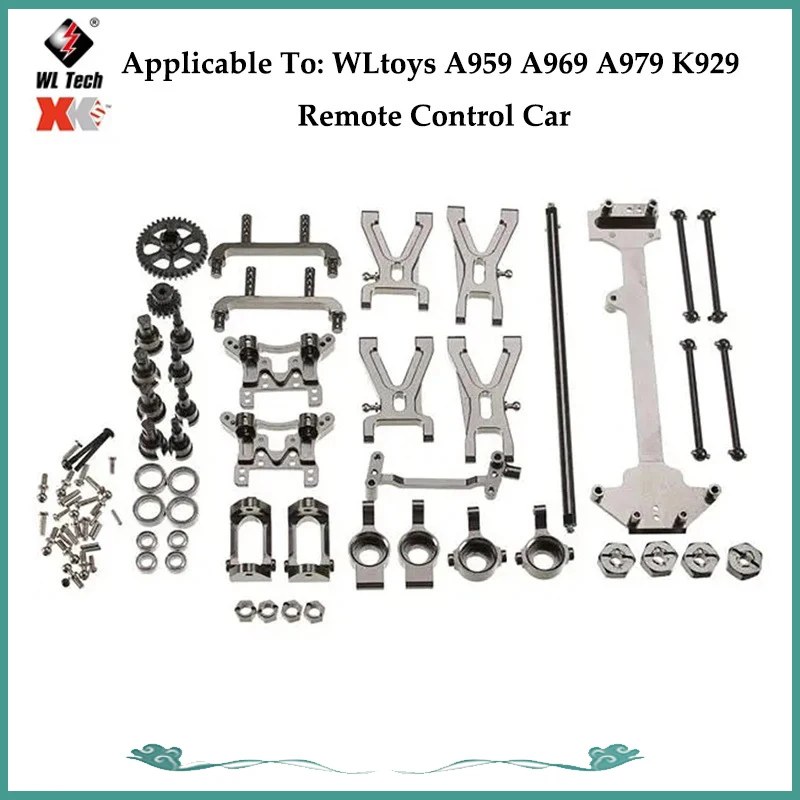 Wltoys-Atualizado tipo C engrenagem de redução do assento, engrenagem do motor, 184011, A959-B, A949-B, A979-B, A969-B, acessório do carro RC, 19 conjuntos