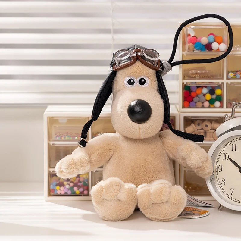 オリジナルウォレス & グロミットぬいぐるみぬいぐるみアニメ子犬ペンギンぬいぐるみかわいい家の装飾子供ギフトバッグペンダントキーチェーン