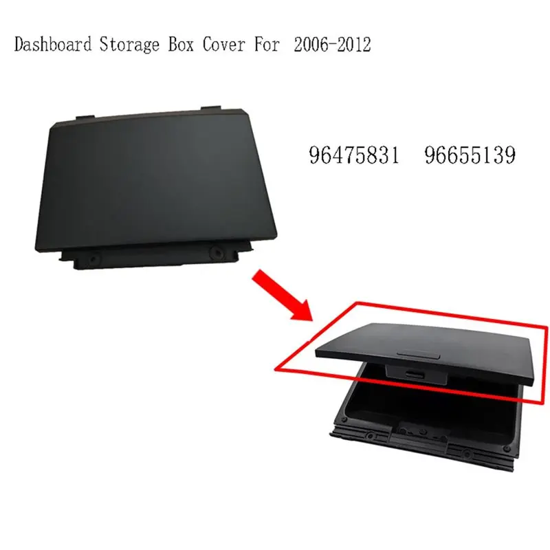 Picture 4: AEA7-96475831 Dashboard Storage Box Cover Center Console Organizer Tray Lid For Sail Aveo 2006-2012 96655139