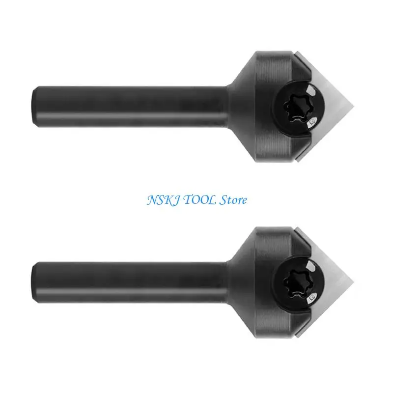 L8RC High Hardness V Shaped Insert Milling Cutter Tool 60/90 Degree Processing