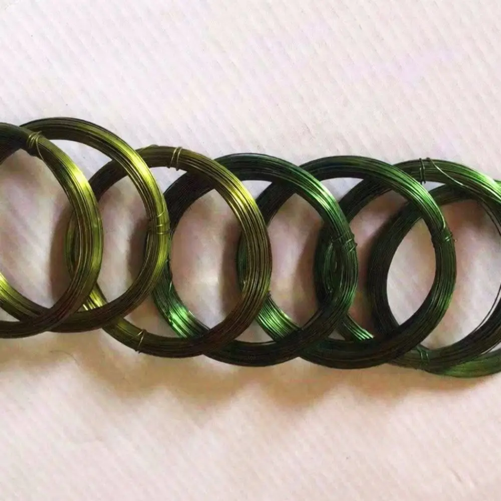 Vibrant Colorful Craft Wire For Kangchen Garden Plant Binding Floral String Art Decorative Supplies Flexible Metal