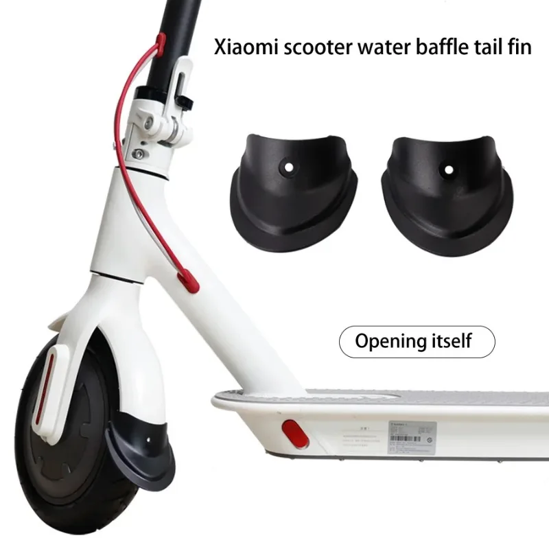 New Front Rear Fender Protection Fish Tail Cover Plastic For Xiaomi M365 /Pro Electric Scooter Protect Accessorie