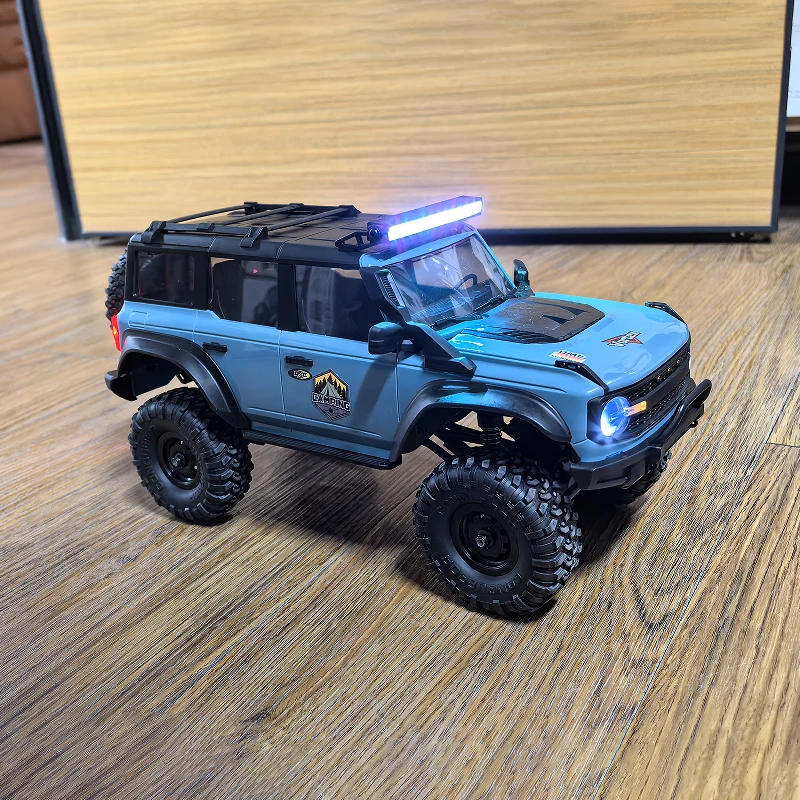 Nowy 2025 HB R1601-R1609 1/16 Ford Horse RTR wersja Rc Symulacja 4WD Samochód terenowy do wspinaczki Model Zdalne sterowanie Zabawka dla dorosłych chłopców