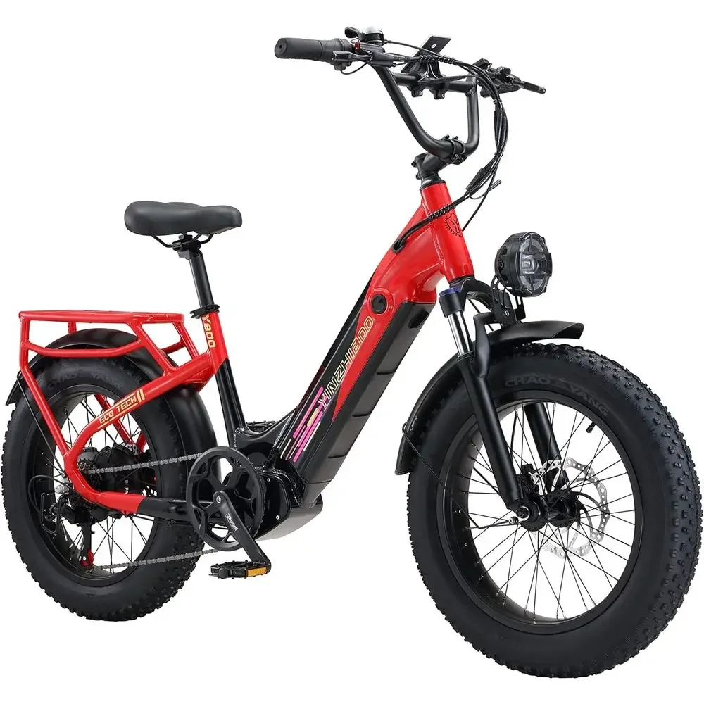 

Adults 750W Electric Bike with 60V 25AH Dual Battery, 120-Mile Range, 26''×4.0 Tires, Hydraulic Brakes