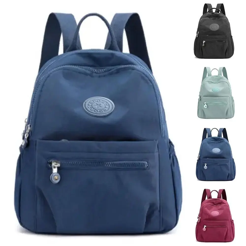 Casual Large Capacity Shoulder Bag Waterproof Lightweight Mini Rucksack Wear-resistant Small Backpack School