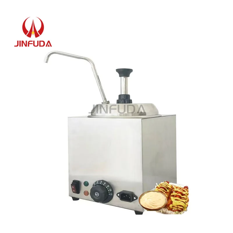 

Sauce Insulation Dispenser Cheese Warmer Machine Tank Stainless Steel Sauce Dispenser