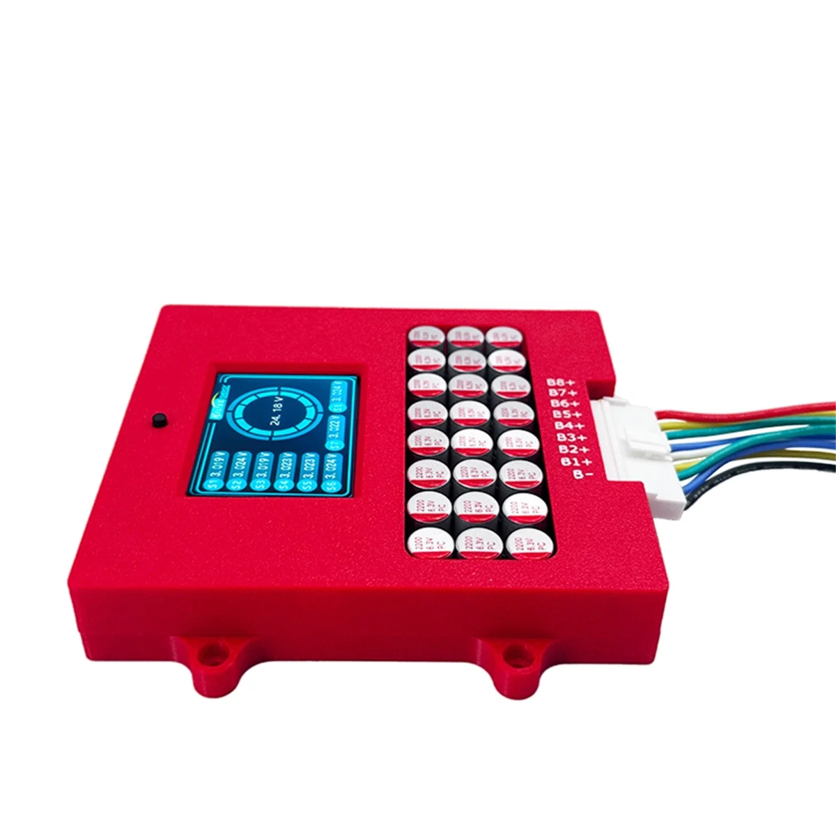 CH◆☆§Lithium Lifepo4 8S Active Balancer with Voltage Display TFT Battery Voltage Tester 4S 6s 5a Transfer Equalizer~HOT SALE