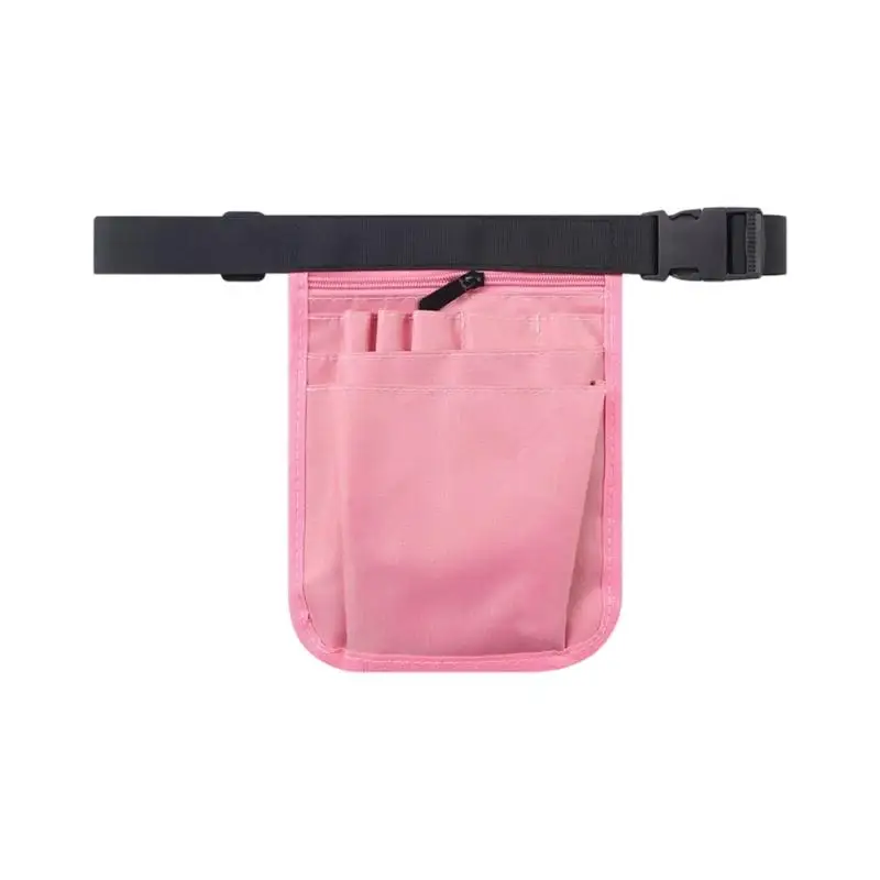 652F Professional Nurse Waist Bag Organizers MultiPocket Layout Adjustable Closure for Various Body Types for Worker